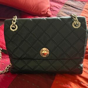 Kate Spade Black Quilted Shoulder Bag
